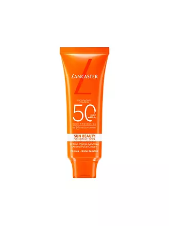 LANCASTER | Sonnenpflege - Sun Mineral Gesichtscreme SPF50 50ml | 